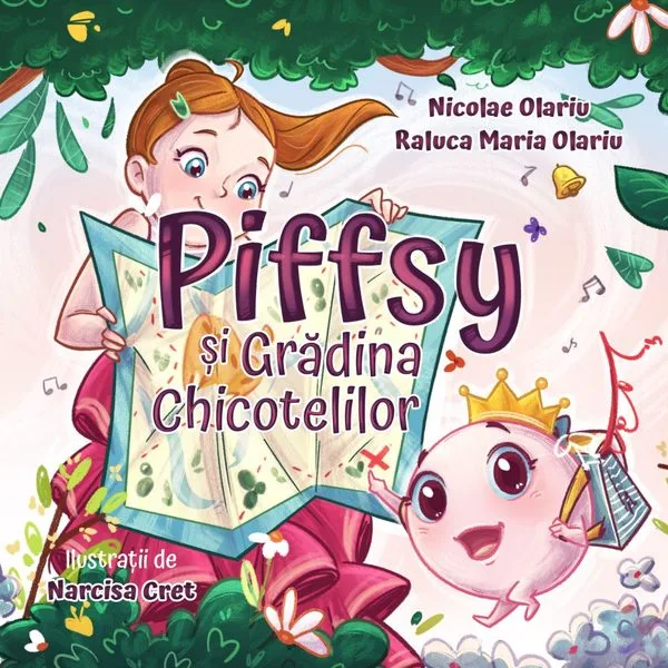 Coperta cărții Piffsy și Grădina Chicotelilor